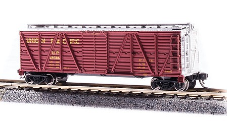 Broadway PRR K7 Stock Car No Sound 2-Pack Union Pacific N Scale Model Train Freight Car #6596