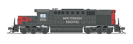 Broadway Alco RSD-15 Southern Pacific #252 Gray & Red N Scale Model Train Diesel Locomotive #6625