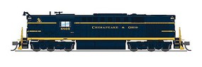 Broadway Alco RSD-7 C&O #6805 Blue & Yellow N Scale Model Train Diesel Locomotive #6628