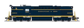 Broadway Alco RSD-7 C&O #6811 Blue & Yellow N Scale Model Train Diesel Locomotive #6629