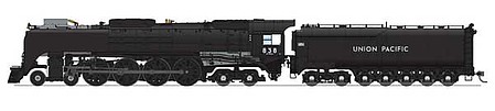 Broadway 4-8-4 FEF-3 Union Pacific #838 DCC and Sound HO Scale Model Train Steam Locomotive #6643
