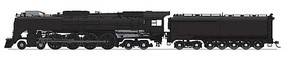 Broadway 4-8-4 FEF-3 Union Pacific Unlettered DCC and Sound HO Scale Model Train Steam Locomotive #6647