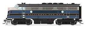 Broadway EMD F3 A/B set Baltimore & Ohio #82/82X DCC HO Scale Model Train Diesel Locomotive #6651