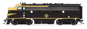 Broadway EMD F7 A/B set ERIE #711A/711B DCC and Sound HO Scale Model Train Diesel Locomotive #6675
