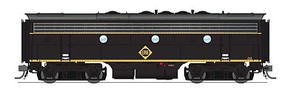 Broadway EMD F7B ERIE #711C DCC and Sound HO Scale Model Train Diesel Locomotive #6685
