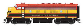 Broadway EMD F7B Kansas City Southern #33A DCC and Sound HO Scale Model Train Diesel Locomotive #6686