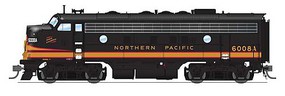 Broadway EMD F7A Northern Pacific #6008D DCC and Sound HO Scale Model Train Diesel Locomotive #6688