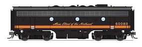 Broadway EMD F7B Northern Pacific #6008C DCC and Sound HO Scale Model Train Diesel Locomotive #6689