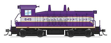 Broadway Switcher EMD SW7 Atlantic Coast Line #645 DCC HO Scale Model Train Diesel Locomotive #6740
