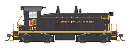 Broadway Switcher EMD SW7 DTS #117 DCC and Sound HO Scale Model Train Diesel Locomotive #6745