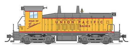 Broadway Switcher EMD SW7 Union Pacific #1812 DCC Sound HO Scale Model Train Diesel Locomotive #6754