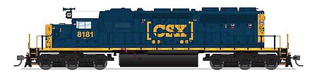Broadway EMD SD40-2 CSX #8205 DCC and Sound HO Scale Model Train Diesel Locomotive #6783