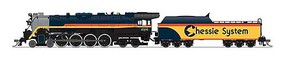 Broadway T1 4-8-4 Reading Chessie System #2101 DCC HO Scale Model Train Steam Locomotive #6806