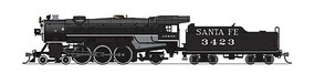 Broadway Heavy Pacific 4-6-2 ATSF #3423 N Scale Model Train Steam Locomotive #6920