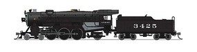 Broadway Heavy Pacific 4-6-2 ATSF #3425 N Scale Model Train Steam Locomotive #6921