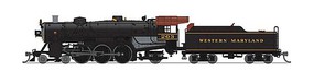 Broadway Light Pacific 4-6-2Western Maryland #203 N Scale Model Train Steam Locomotive #6952