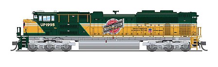 Broadway EMD SD70ACe Union Pacific #1995 C&NW Heritage N Scale Model Train Diesel Locomotive #7035