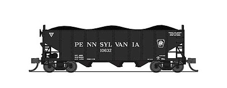 Broadway H2A Hopper car N&W Pennsylvania RR lettering pack B N Scale Model Train Freight Car #7147