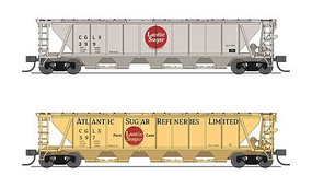 Broadway H32 Covered Hopper Atlantic Sugar variety pack N Scale Model Train Freight Car #7264 Broadway H32 Covered Hopper Atlantic Sugar variety pack N Scale Model Train Freight Car #7264
