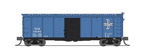 Broadway 40' Steel Boxcar 2 pack Boston & Maine N Scale Model Train Freight Car #7274