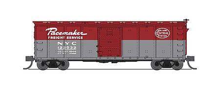 Broadway 40 Steel Boxcar 2 pack New York Central peacemaker N Scale Model Train Freight Car #7282