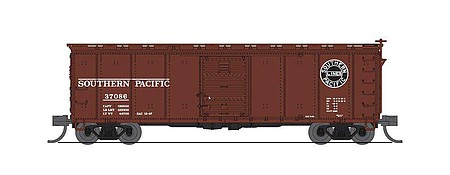 Broadway 40 Steel Boxcar 2 pack Southern Pacific N Scale Model Train Freight Car #7283