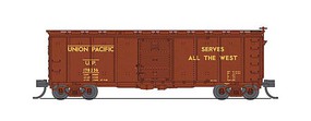 Broadway 40' Steel Boxcar 2 pack Union Pacific N Scale Model Train Freight Car #7284