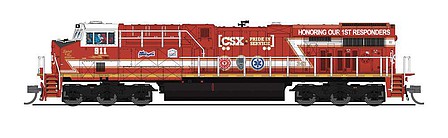 Broadway GE ES44AC CSX #911 DCC N Scale Model Train Steam Locomotive #7294