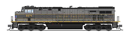 Broadway GE ES44AC Union Pacific #8076 DCC N Scale Model Train Diesel Locomotive #7309
