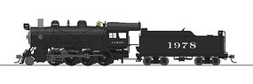 Broadway 2-8-0 Consolidation Santa Fe #1978 DCC HO Scale Model Train Steam Locomotive #7320