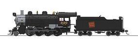 Broadway 2-8-0 Consolidation Canadian National #2120 HO Scale Model Train Steam Locomotive #7323