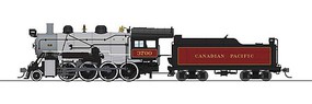 Broadway 2-8-0 Consolidation Canadian Pacific #3718 DCC HO Scale Model Train Steam Locomotive #7326