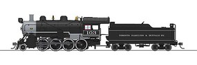 Broadway 2-8-0 Consolidation TH&B #103 DCC HO Scale Model Train Steam Locomotive -#7337