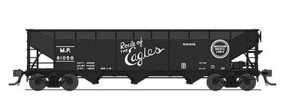 Broadway AAR 70-ton Triple Hopper Missouri Pacific #61808 HO Scale Model Train Freight Car #7382