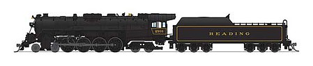 Broadway Reading T1 4-8-4 #2101 (in service version) DCC N Scale Model Train Steam Locomotive #7400