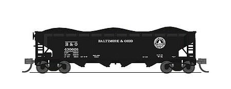 Broadway ARA 70-ton Quad Hopper Baltimore & Ohio 4 pack A N Scale Model Train Freight Car #7420