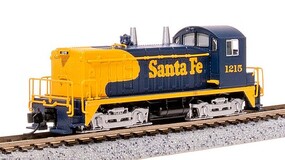 Broadway EMD NW2 ATSF #1217 Yellow Bonnet Switcher DCC N Scale Model Train Diesel Locomotive #7481
