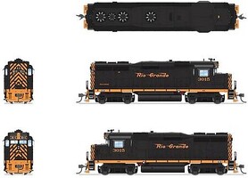Broadway EMD GP30 DRGW #3018 Small Rio Grande Logo DCC HO Scale Model Train Diesel Locomotive #7571