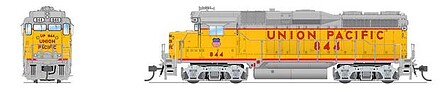 Broadway EMD GP30 Union Pacific #844 Appears Today DCC HO Scale Model Train Diesel Locomotive #7580