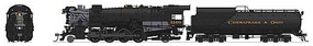 Broadway K-2 Mikado Chesapeake & Ohio #1160 DCC HO Scale Model Train Steam Locomotive #7590