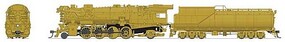 Broadway Chesapeake & Ohio K-2 Mikado Painted Brass DCC HO Scale Model Train Steam Locomotive #7600