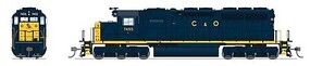 Broadway EMD SD40 Chesapeake & Ohio #7455 DCC HO Scale Model Train Diesel Locomotive #7632