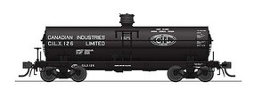Broadway 6,000 gallon Tank Car Canadian Industries HO Scale Model Train Freight Car #7672