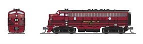 Broadway EMD F3A Unit Lehigh Valley #512 DCC N Scale Model Train Diesel Locomotive #7732