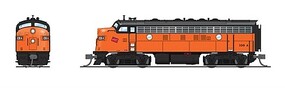 Broadway EMD F7 A & B units Milwaukee Road #108A/111B DCC N Scale Model Train Diesel Locomotive #7755