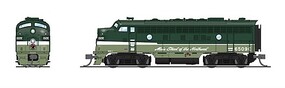 Broadway EMD F7 A & B units Northern Pacific #6509C/6512B N Scale Model Train Diesel Locomotive #7756