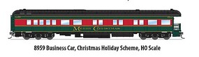 Broadway HO Heavyweight Business Car Christmas Holiday/grn&red