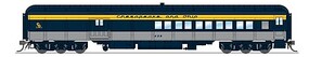 Broadway Ho Coach-Baggage Combine C&O 458
