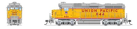 Broadway EMD GP30 Union Pacific #844 (Modern) DCC Ready HO Scale Model Train Diesel Locomotive #9580