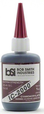 Bob-Smith Ic-2000 Black RubberiZed 1oz
